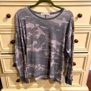 Free people camo shirt